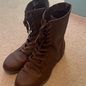 Brown Little House on the Prairie Boots